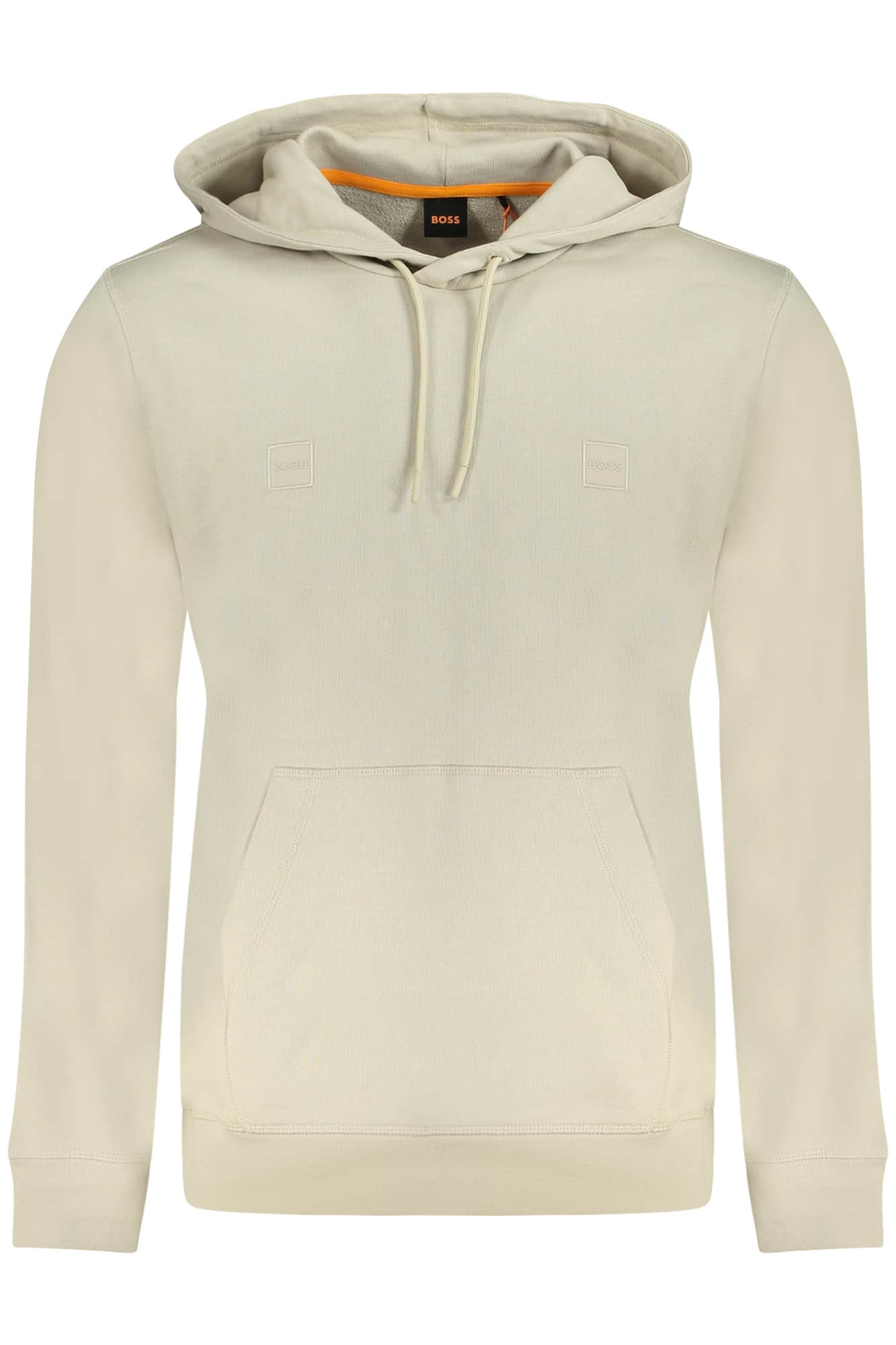 Hugo Boss sudadera sin cremallera hombre beige