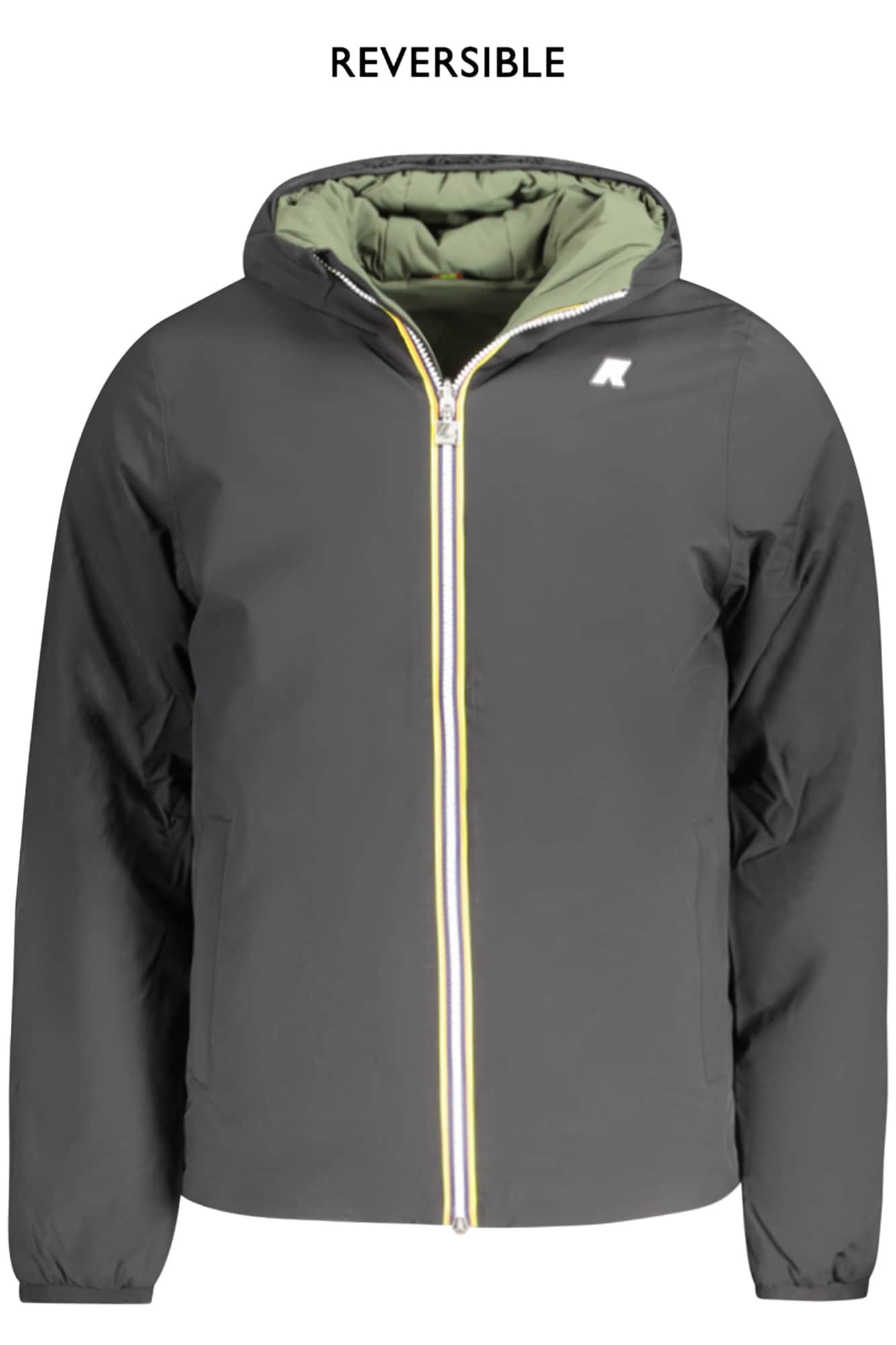 K-Way negro hombre chaqueta