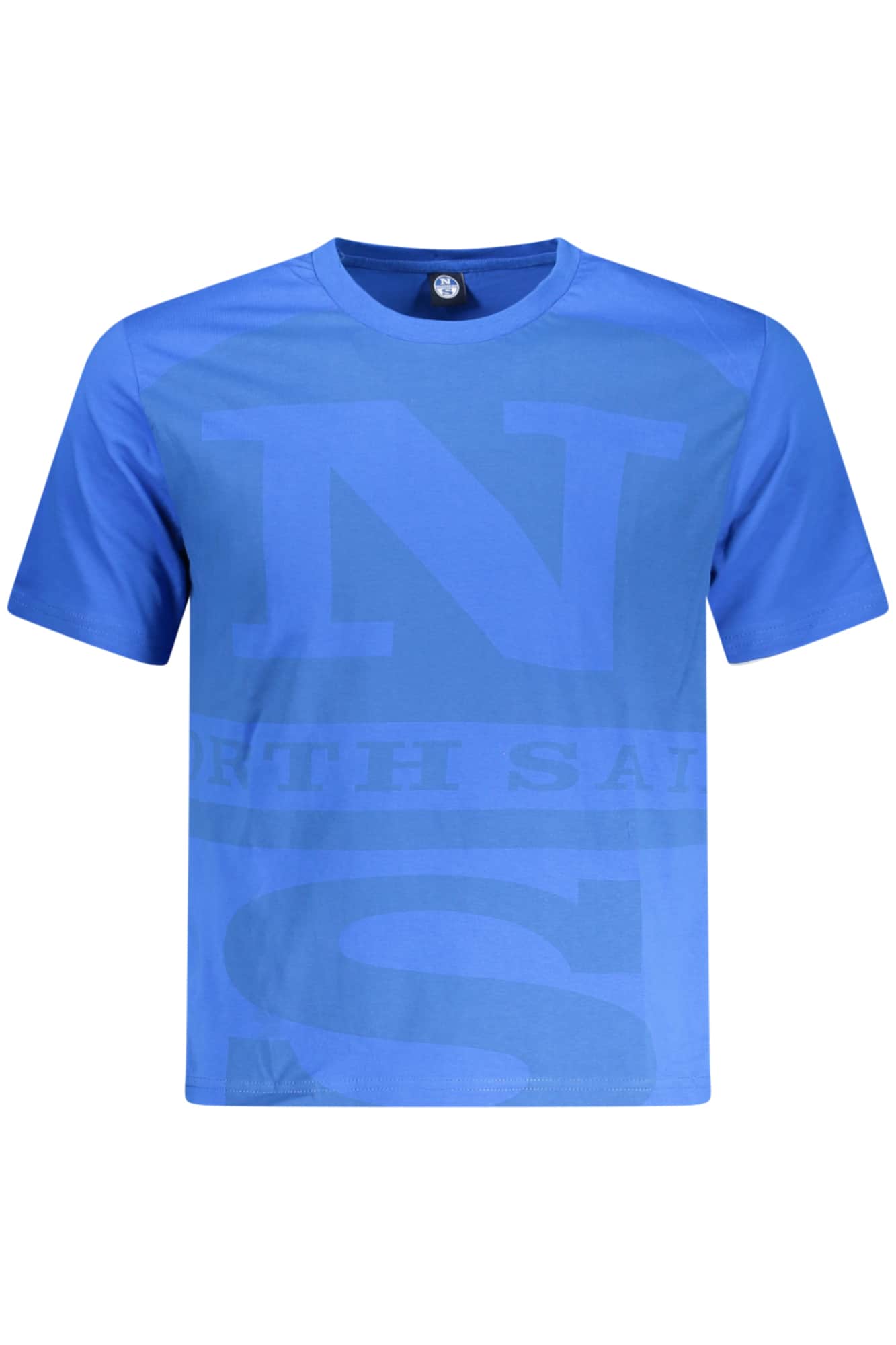 North Sails manga corta t-camisa hombre azul