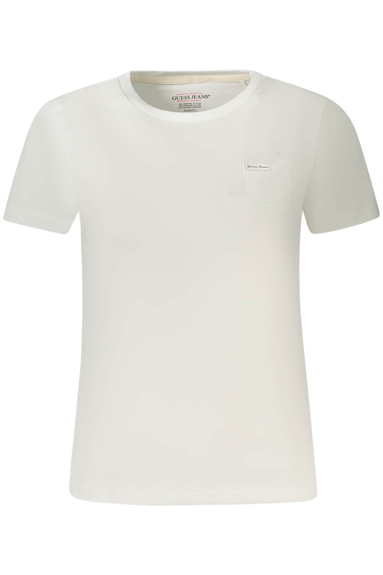 Guess vaqueros manga corta t-camisa mujer negro