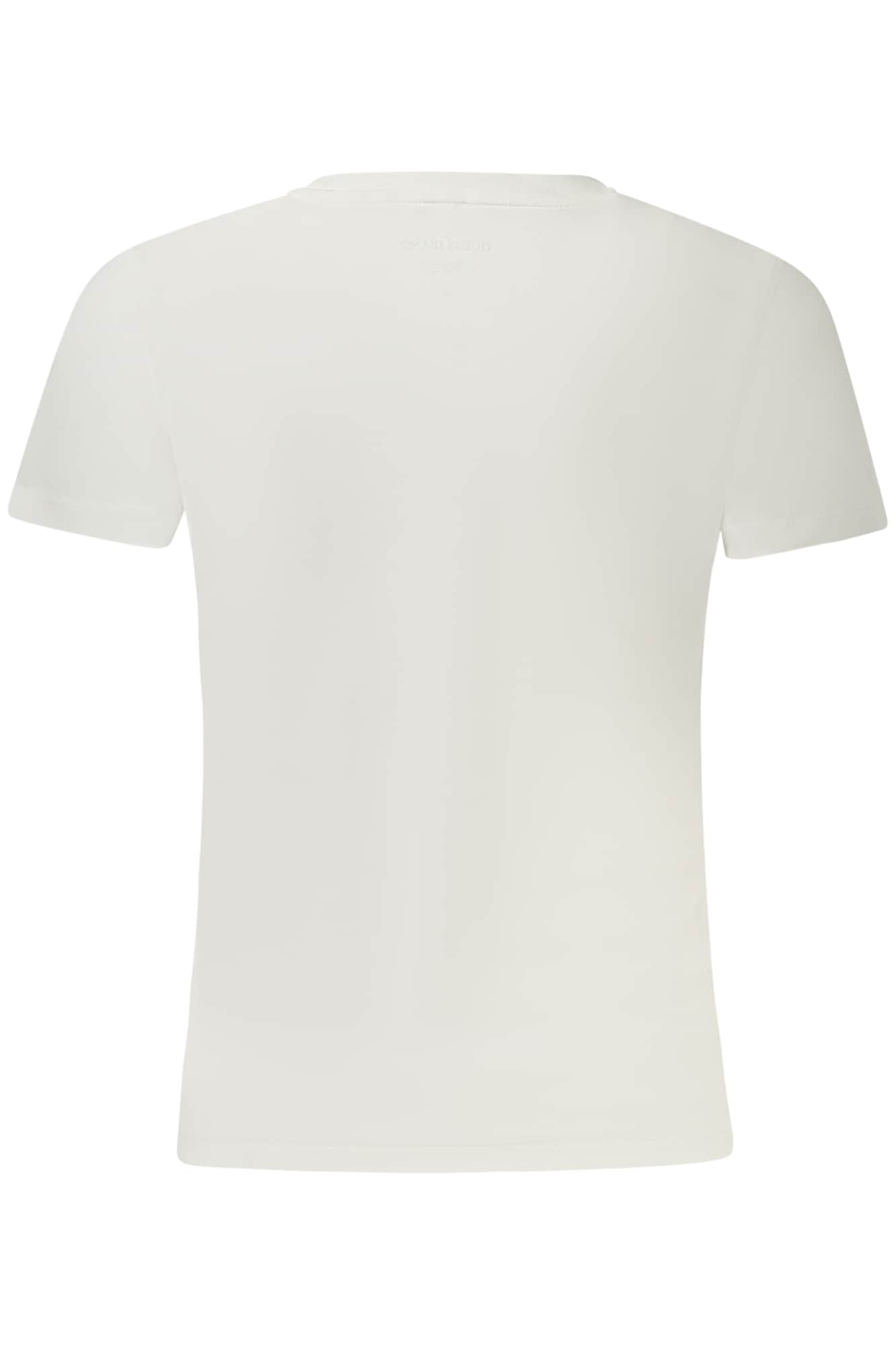 Guess vaqueros manga corta t-camisa mujer negro