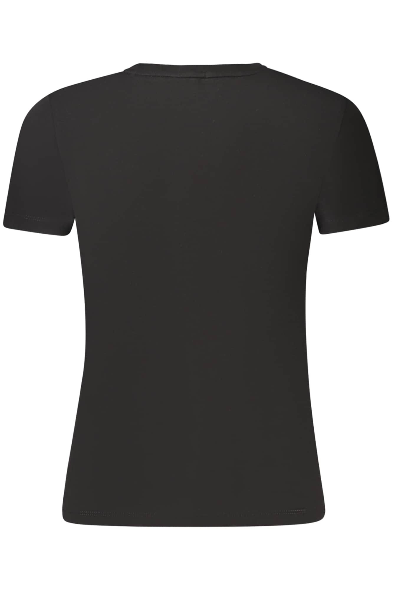 Guess vaqueros manga corta t-camisa mujer negro