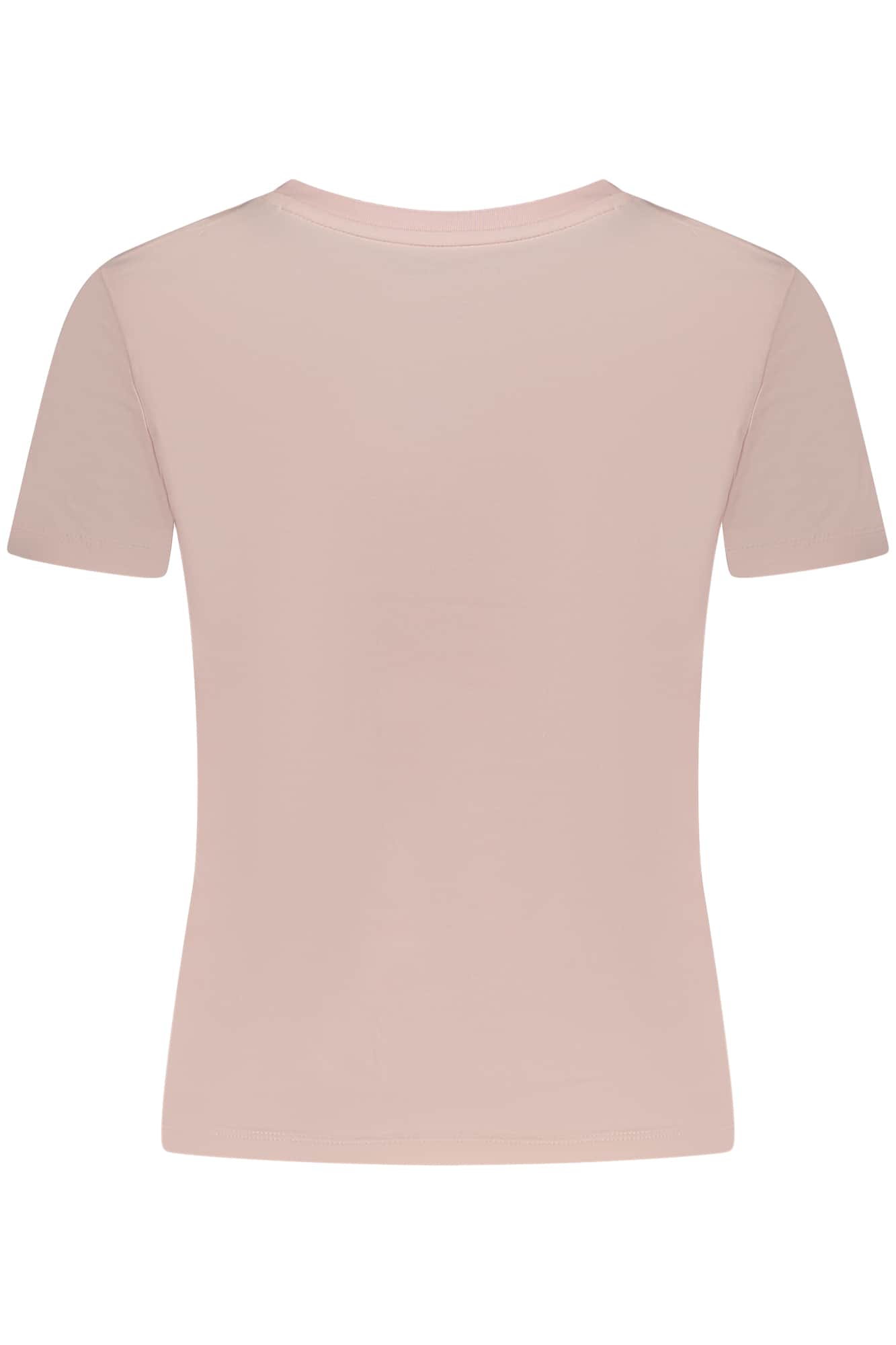 Guess vaqueros mujer manga corta t-camisa rosa