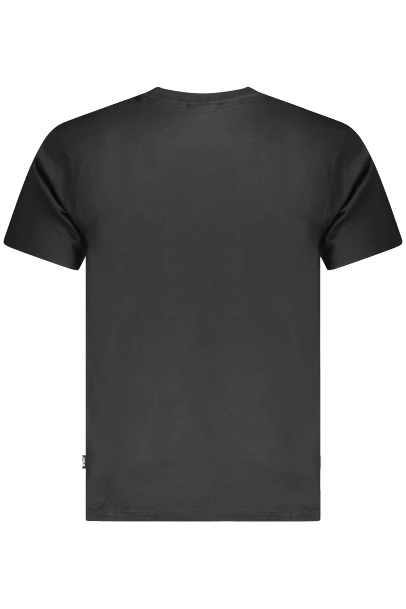 Fila hombre manga corta t-camisa negro