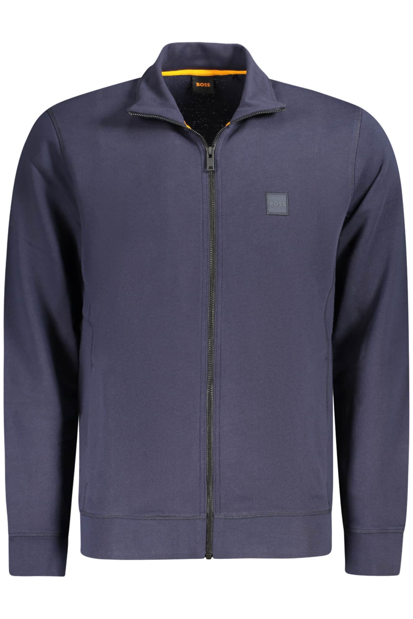 Boss hombre con cremallera sudadera azul
