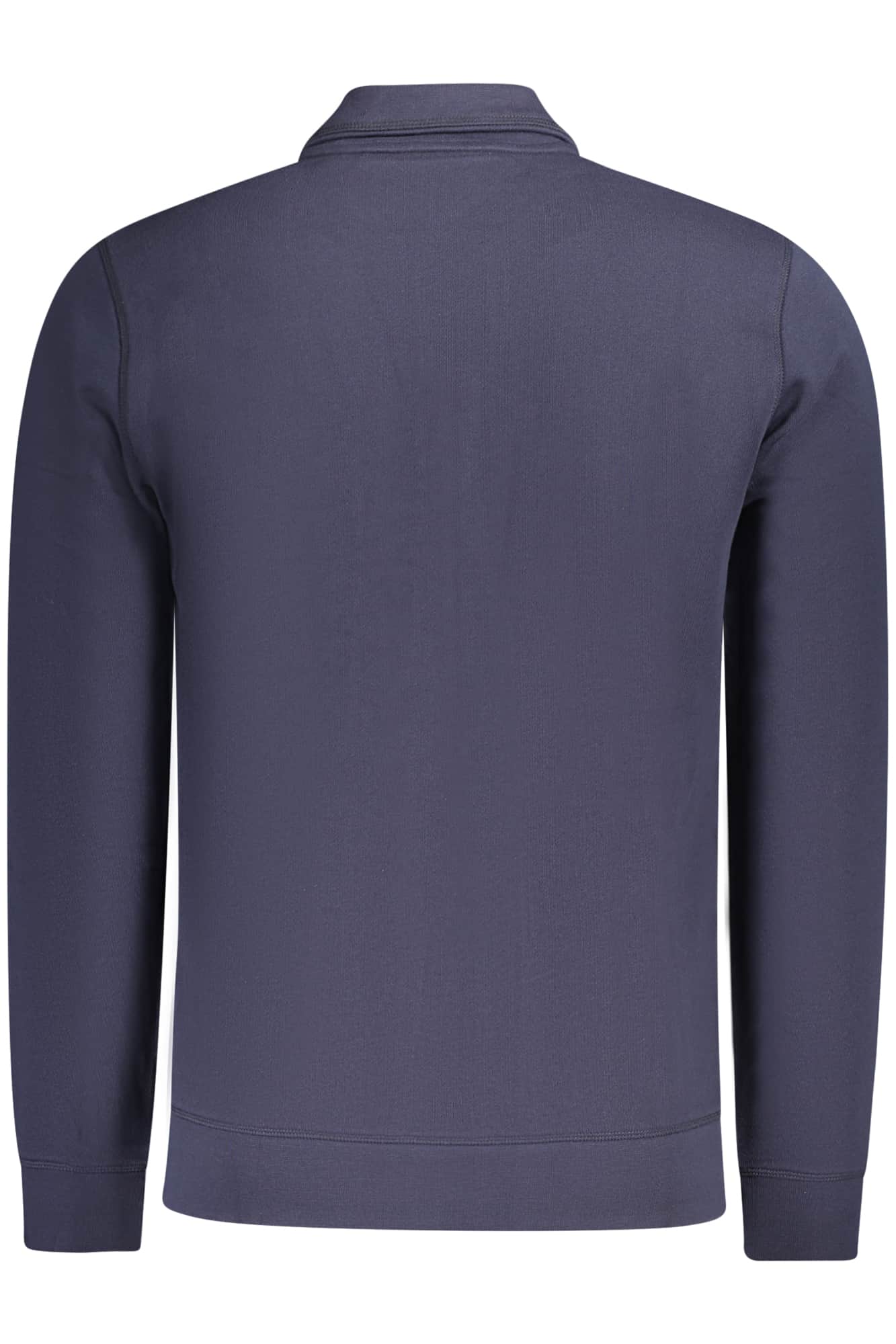 Boss hombre con cremallera sudadera azul