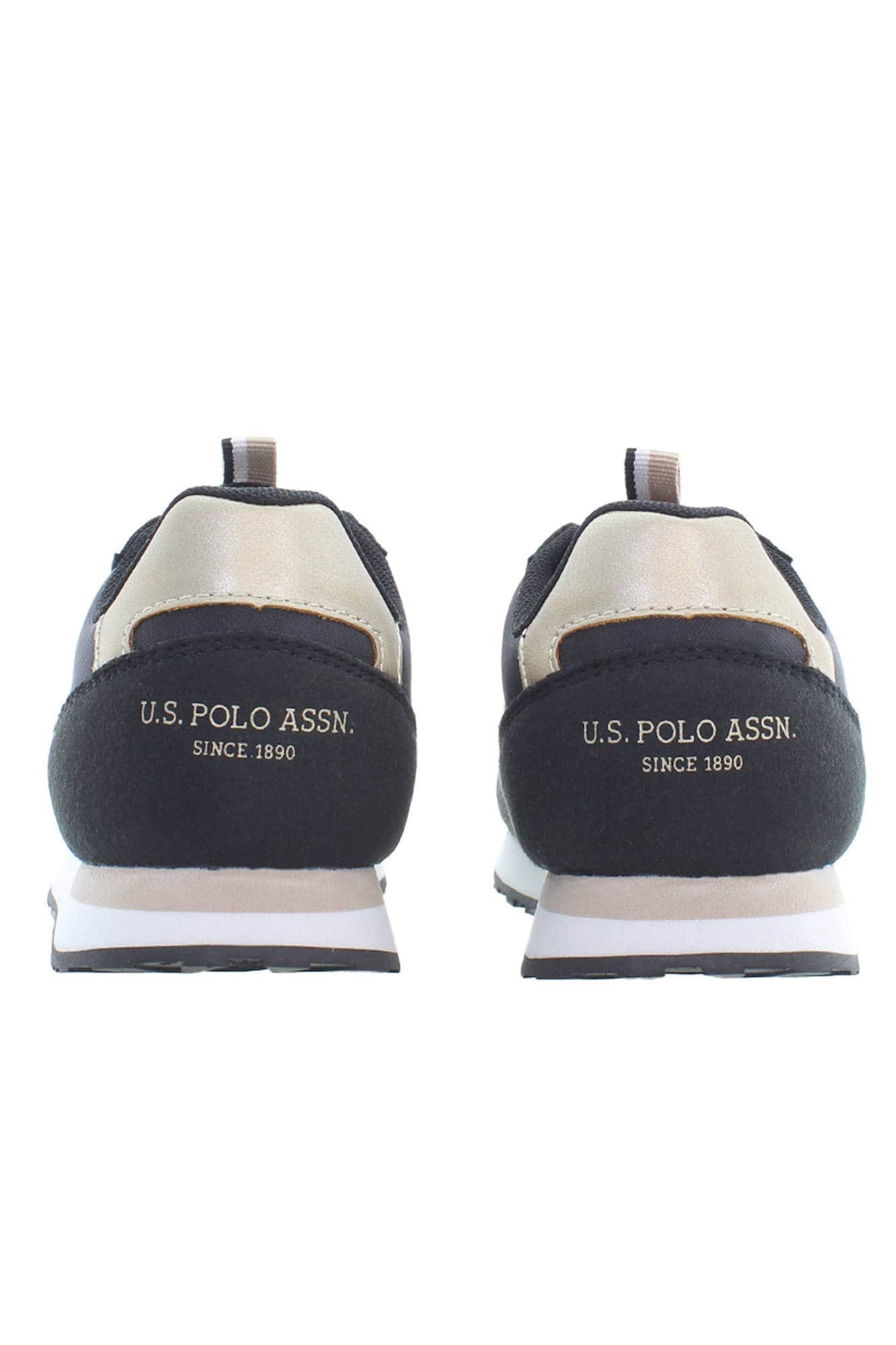 US Polo Assn. niños negro zapatillas deportivas