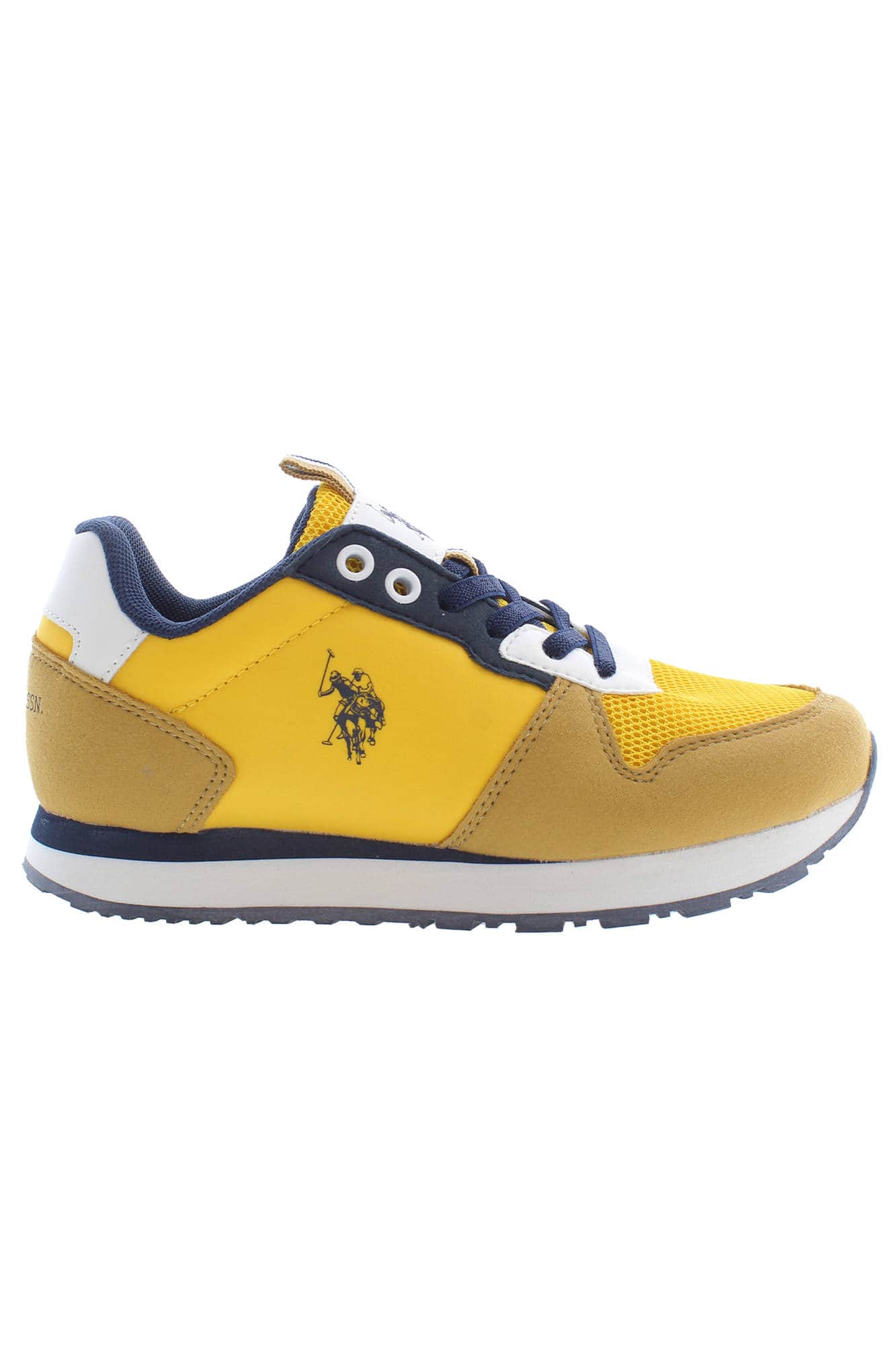 US Polo Assn. niños amarillo zapatillas deportivas