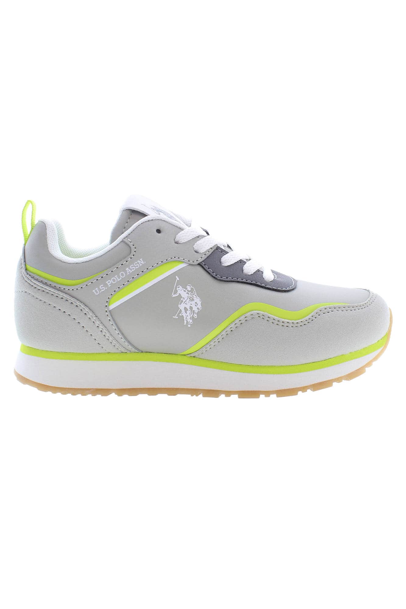 US Polo Assn. niños zapatillas deportivas, gris
