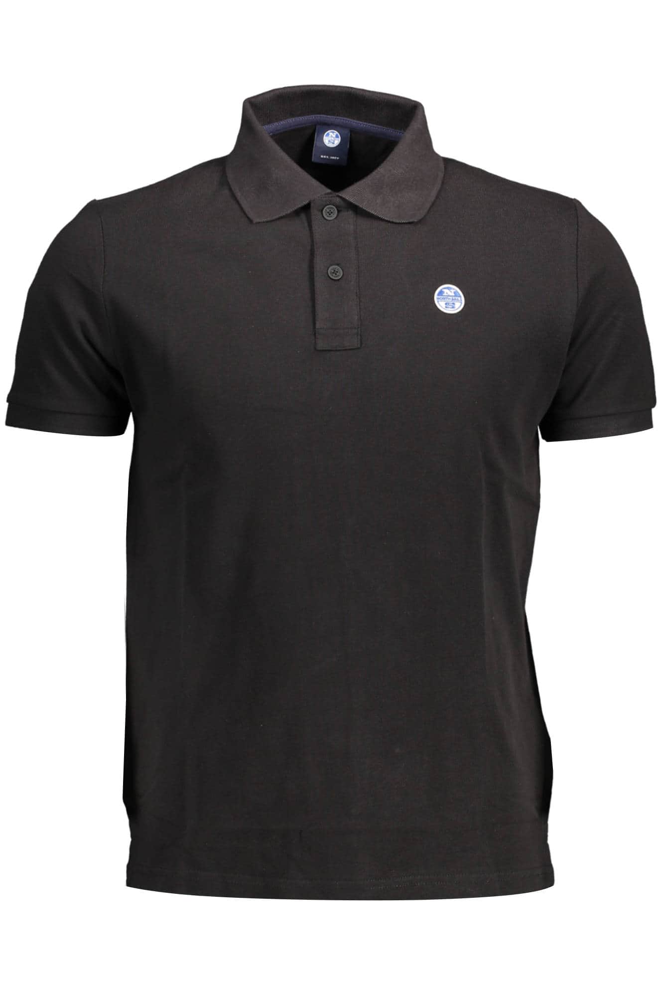 North Sails hombre manga corta polo negro