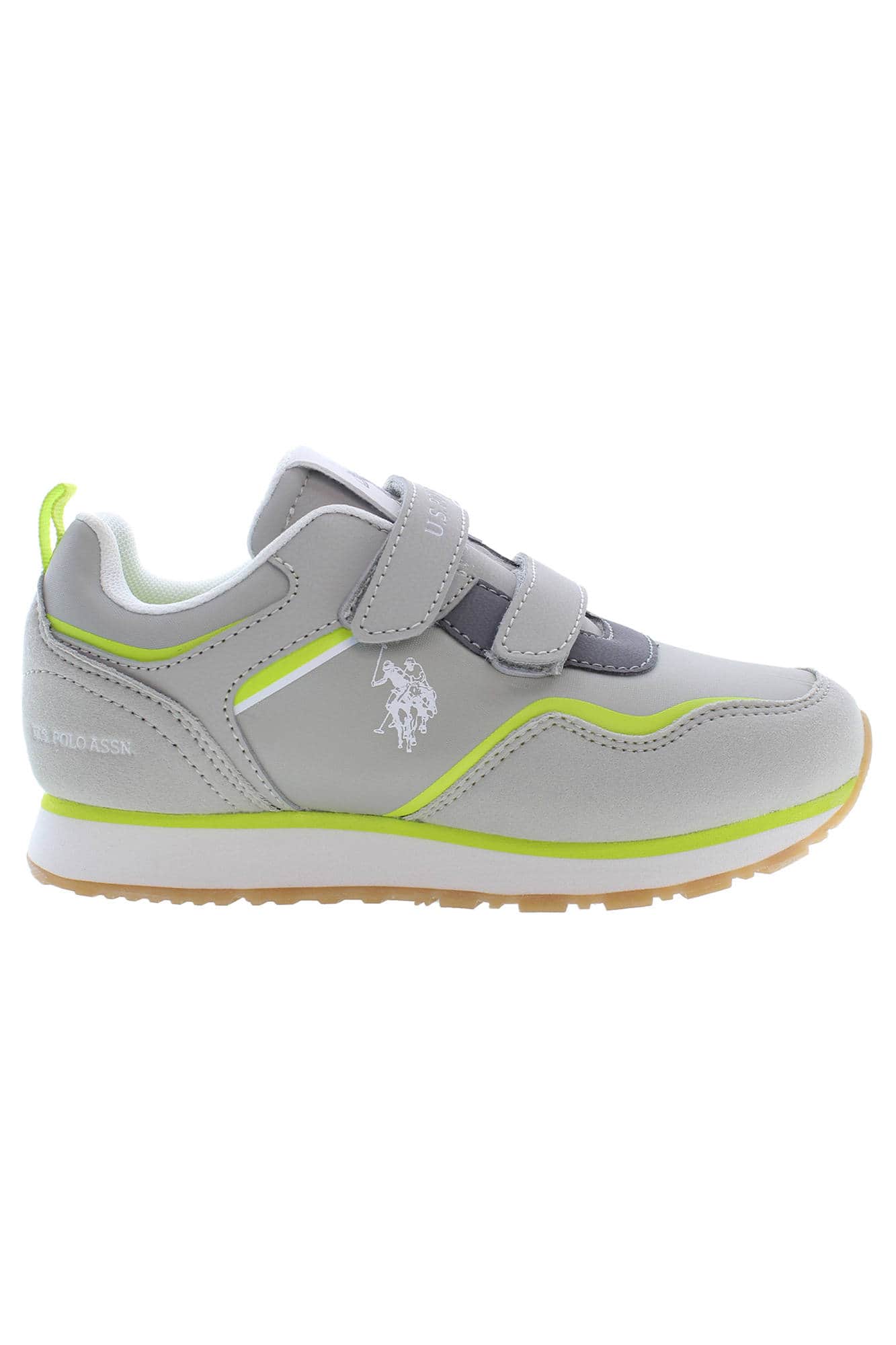 US Polo Assn. niños zapatillas deportivas, gris