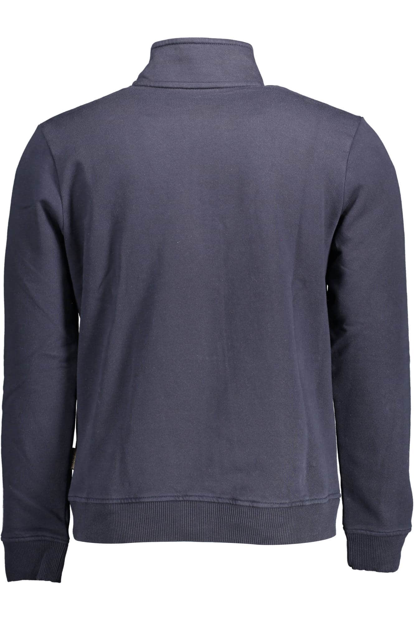 Napapijri hombre con cremallera sudadera azul