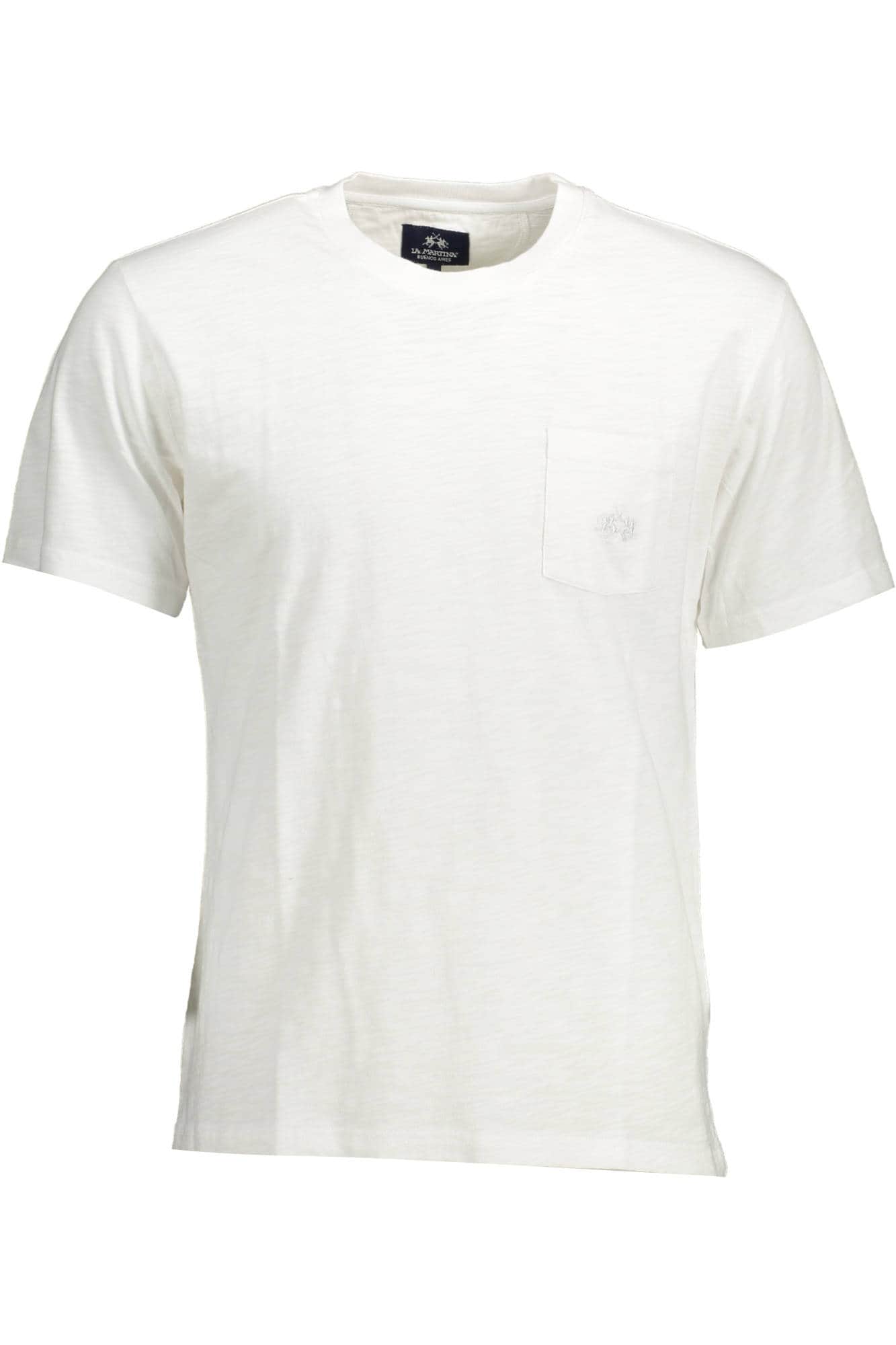La Martina hombre manga corta t-camisa blanco