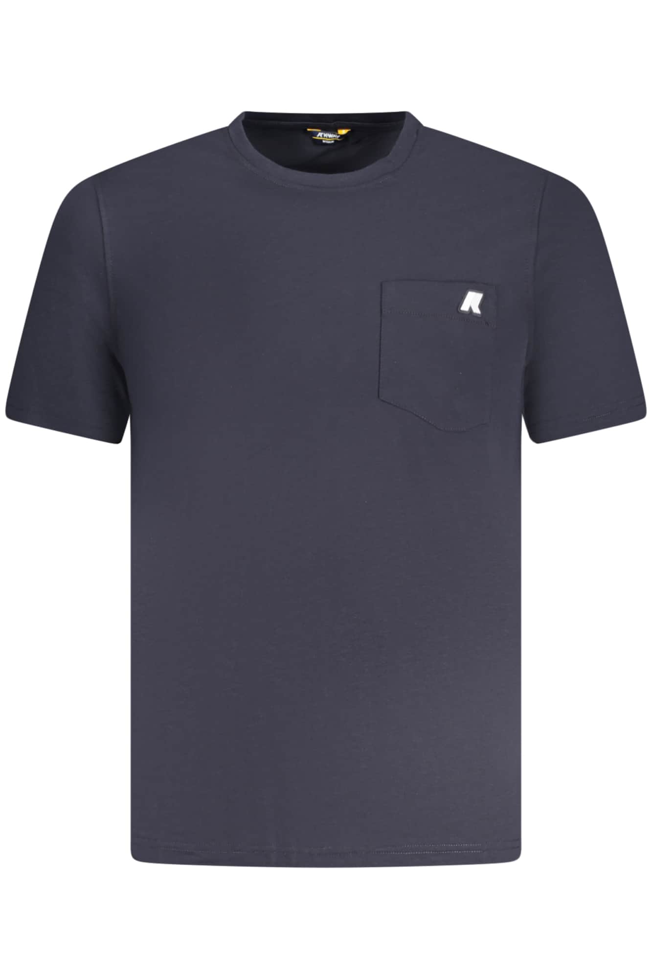 K-Way manga corta t-camisa hombre blanco
