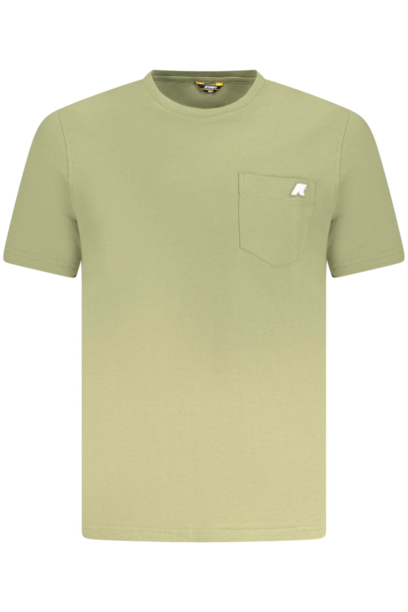 K-Way manga corta t-camisa hombre blanco
