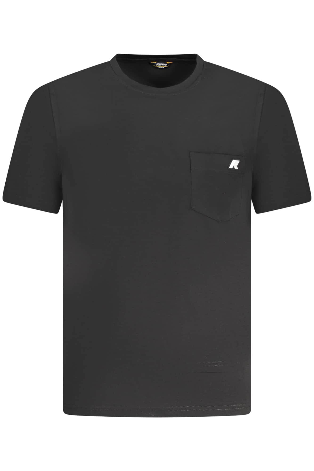 K-Way manga corta t-camisa hombre blanco