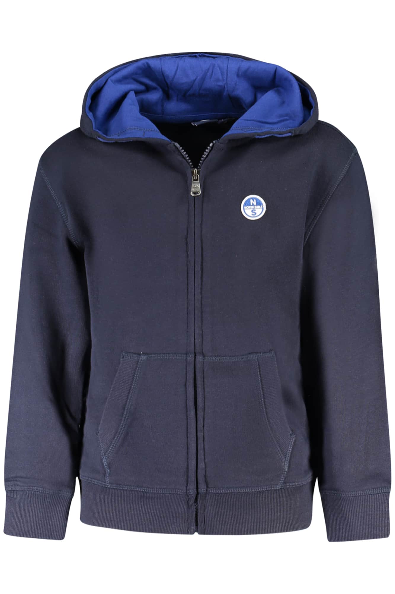 North Sails niños con cremallera sudadera blanco