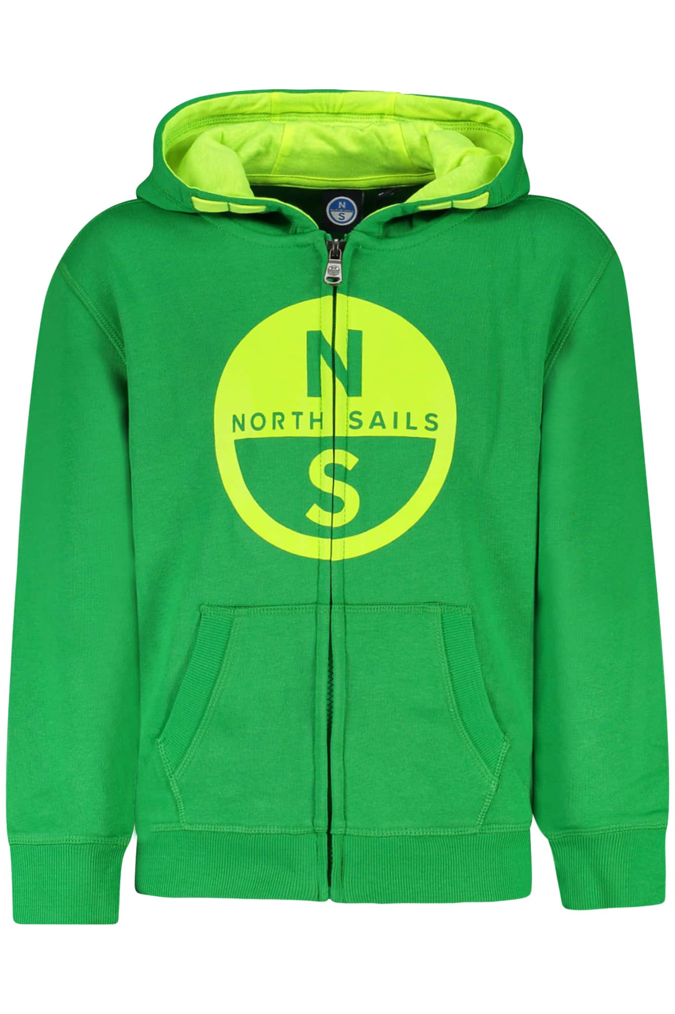 North Sails niños con cremallera sudadera azul