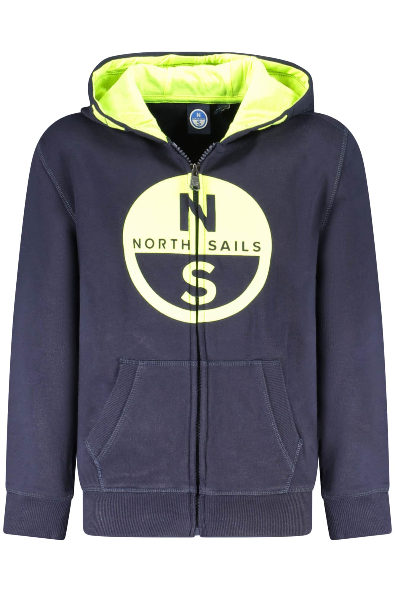 North Sails niños con cremallera sudadera azul