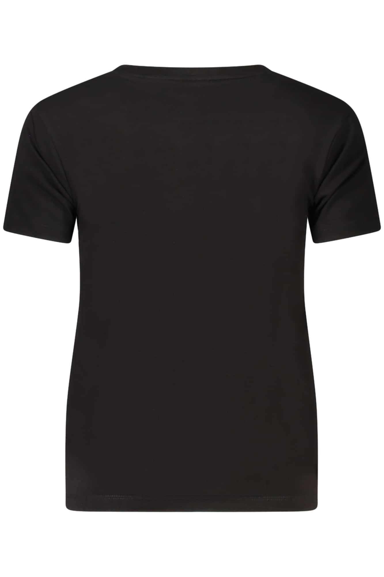 Guess vaqueros manga corta t-camisa mujer negro