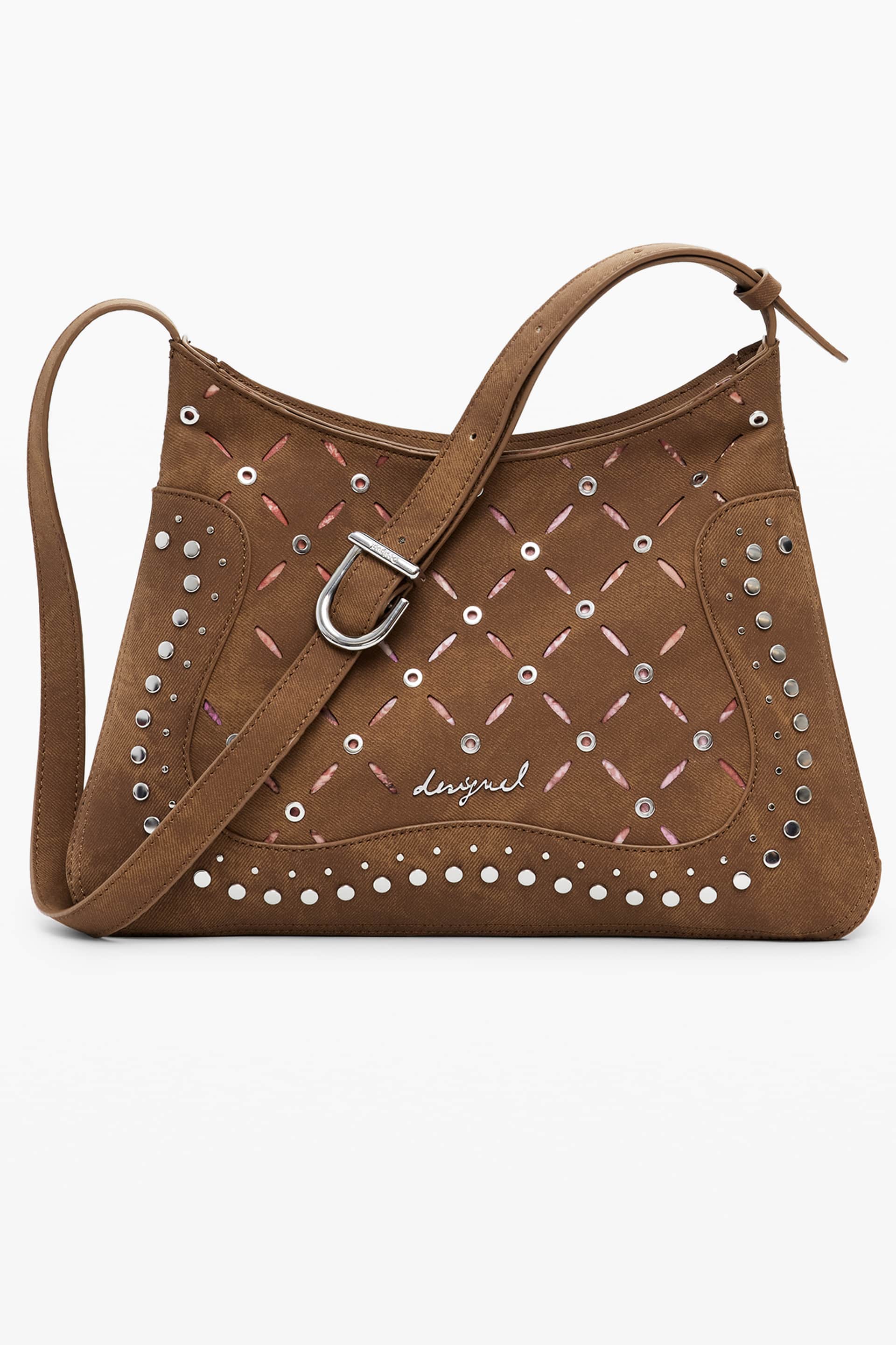 Desigual mujer marrón bolso