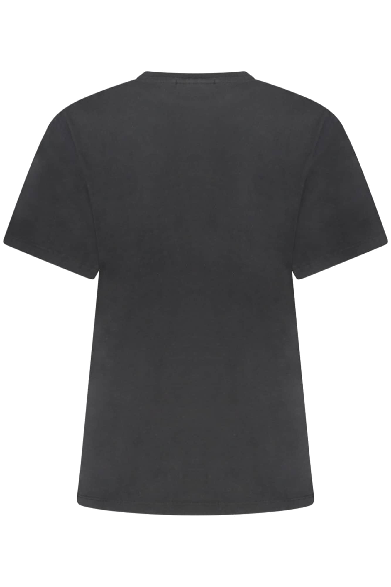 Napapijri mujer manga corta t-camisa negro