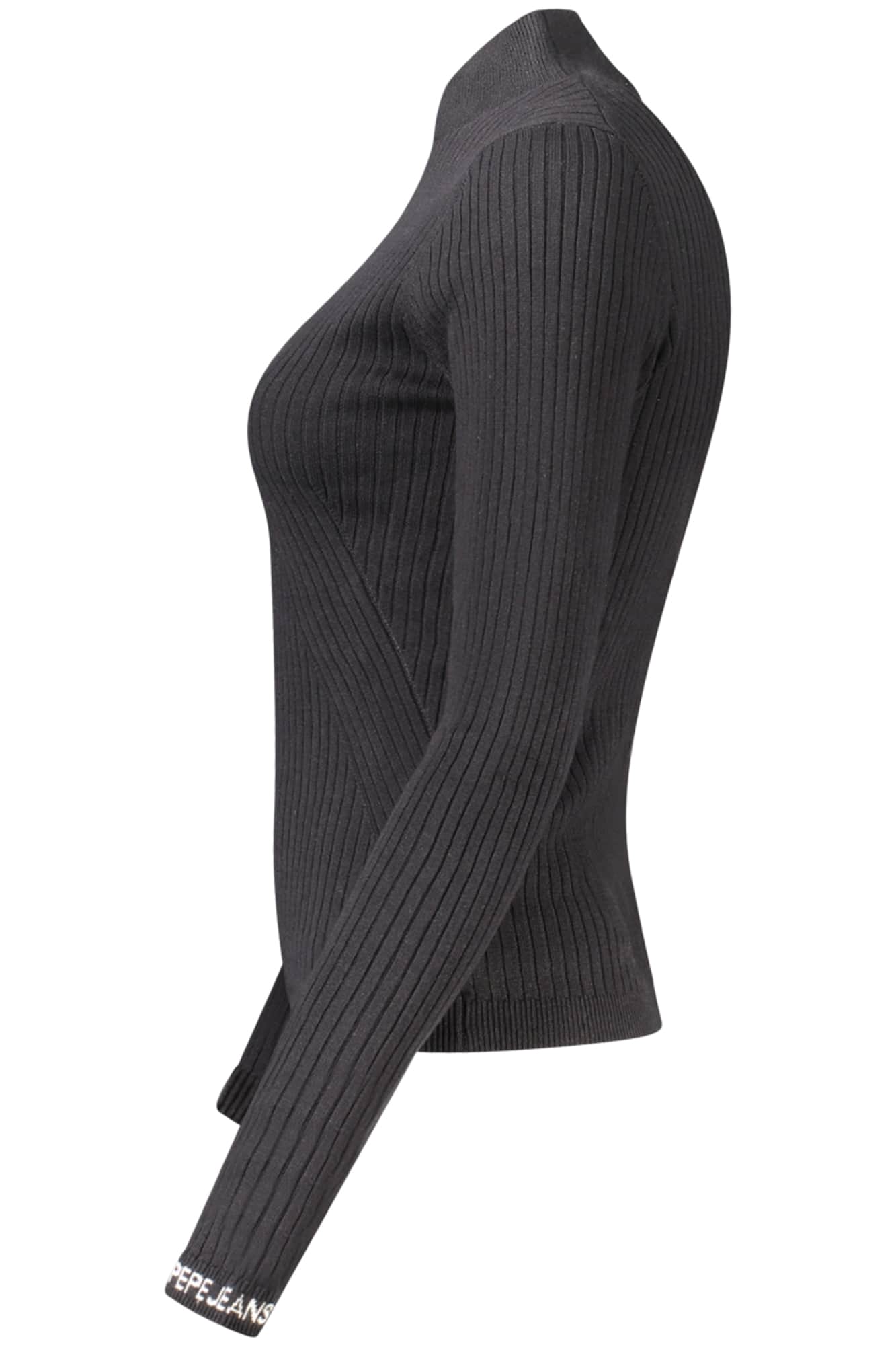 Pepe vaqueros mujer negro jersey