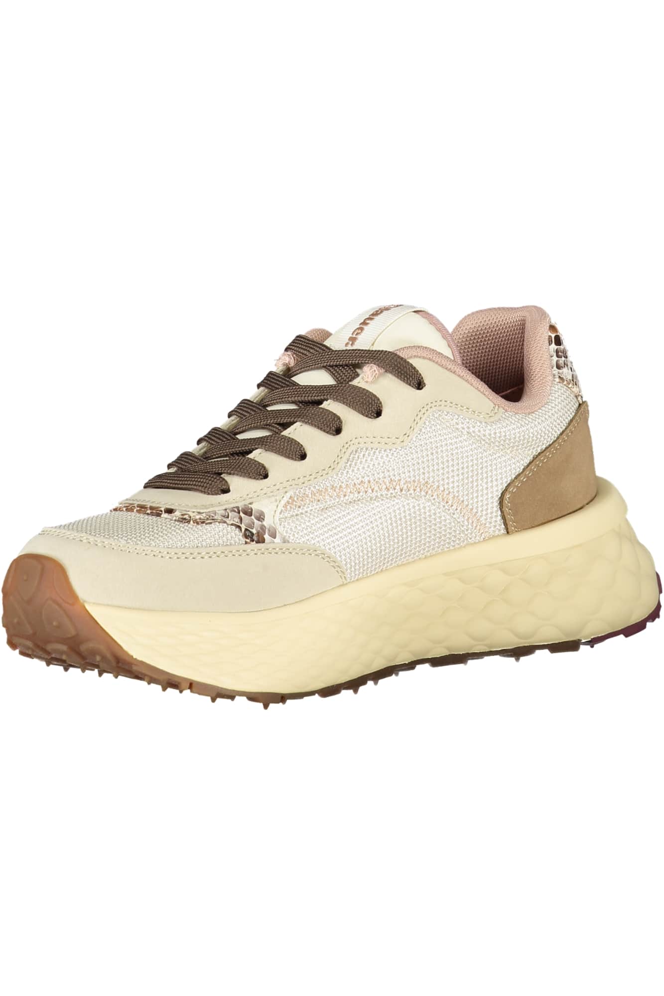 Blauer mujer beige zapatillas deportivas