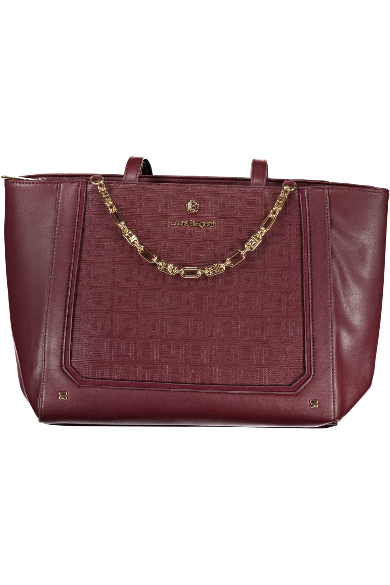 Laura Biagiotti mujer rojo bolso