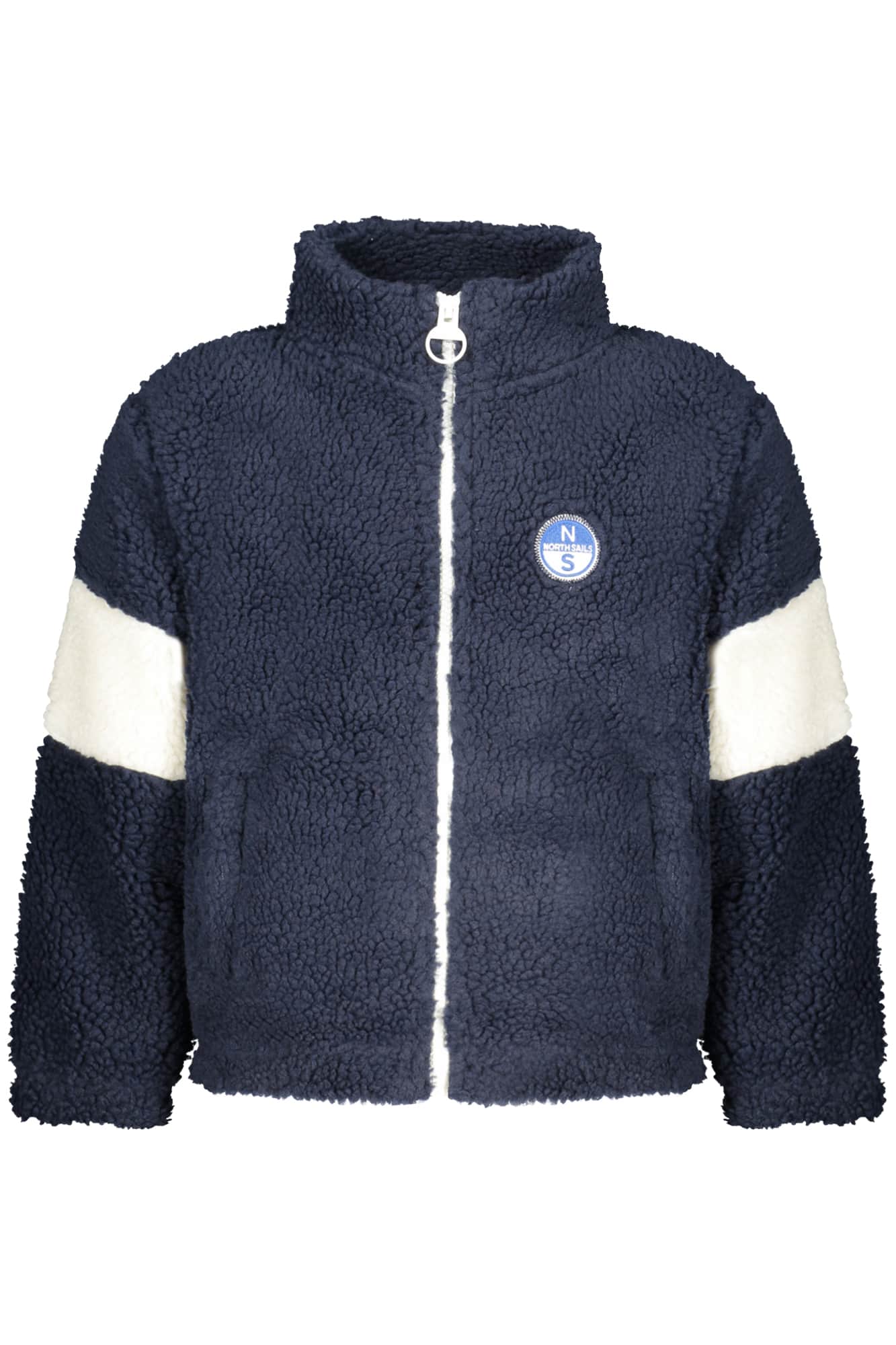 North Sails niños azul con cremallera sudadera