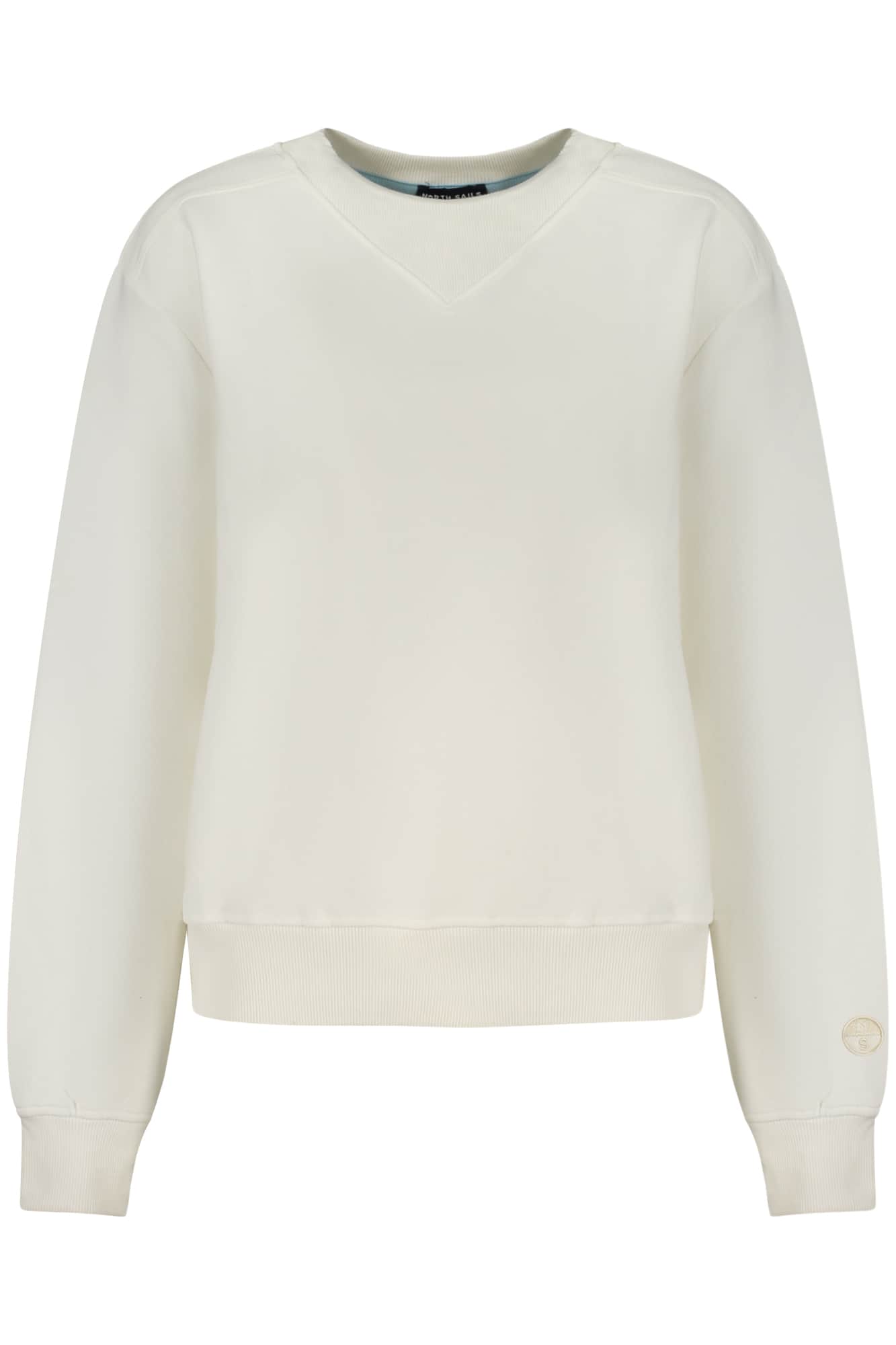 North Sails mujer con cremallera sudadera blanco