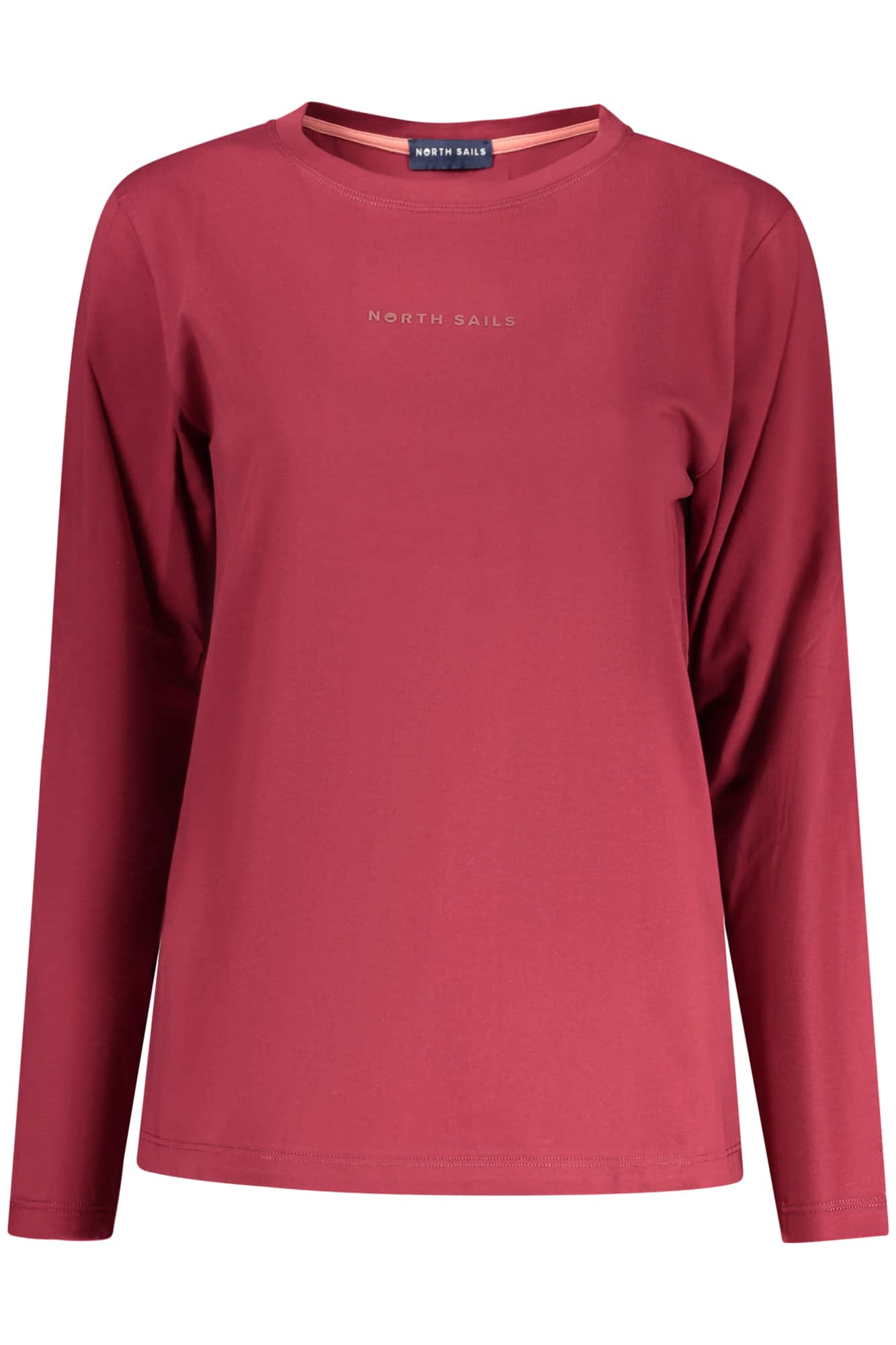 North Sails mujer manga larga t-camisa, rojo