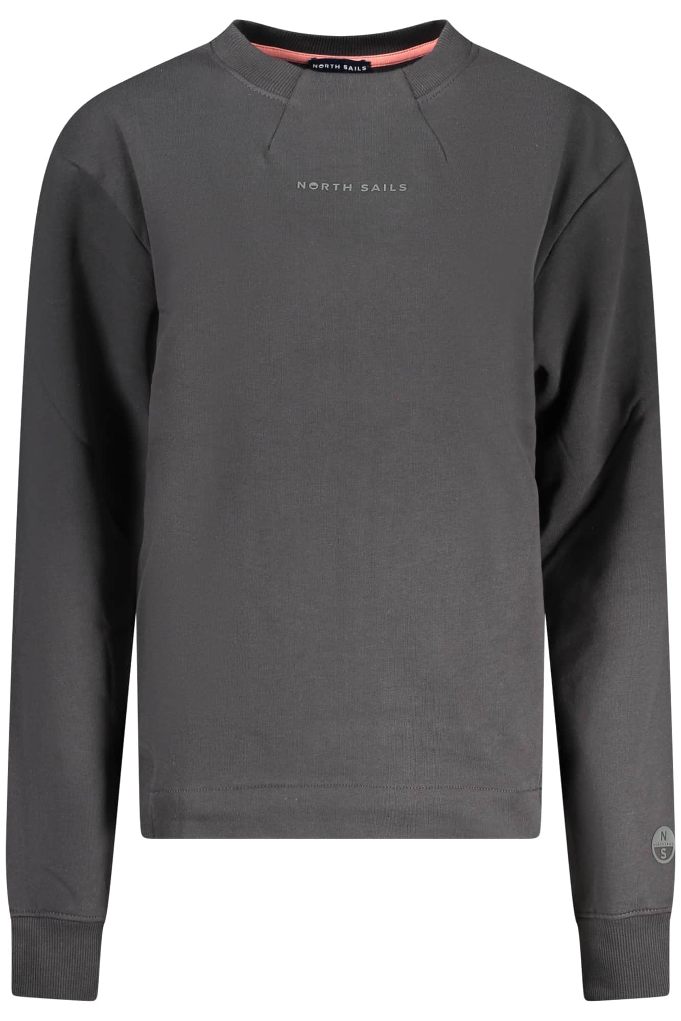 North Sails mujer con cremallera sudadera, negro