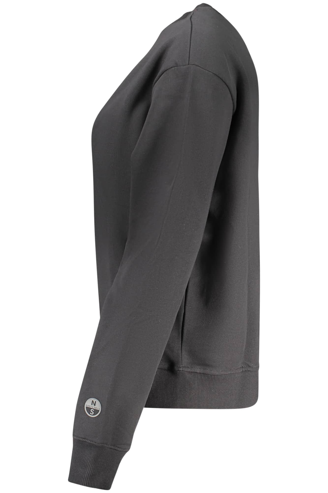 North Sails mujer con cremallera sudadera, negro