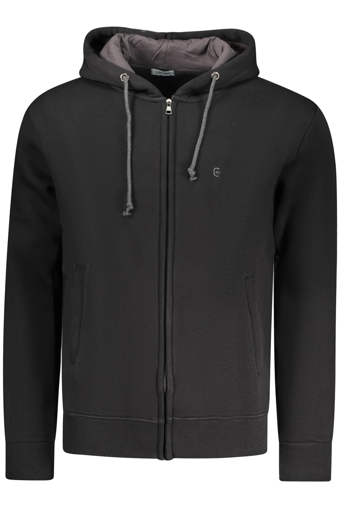 Coveri Moving hombre con cremallera sudadera verde