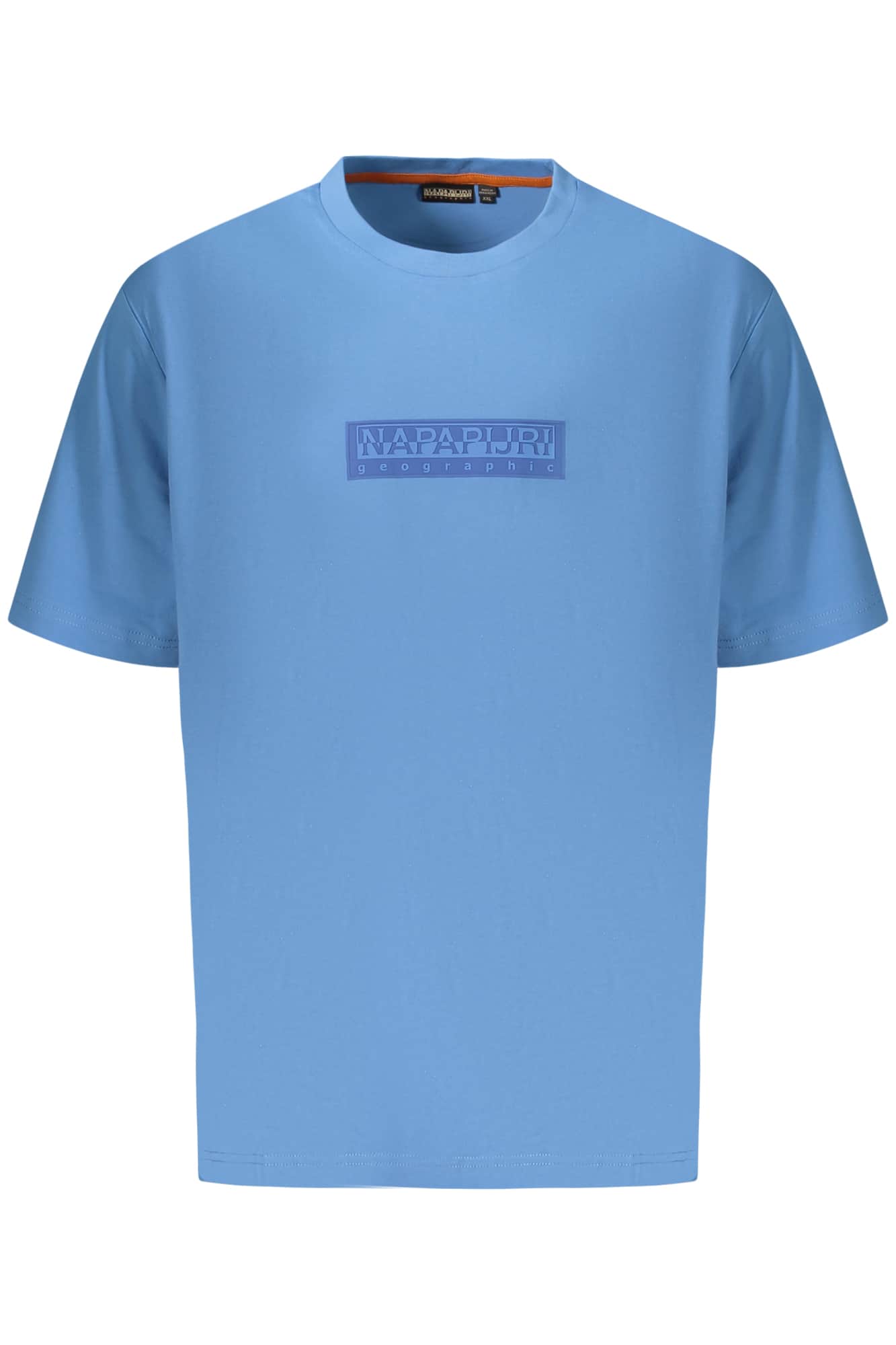 Napapijri hombre manga corta t-camisa gris