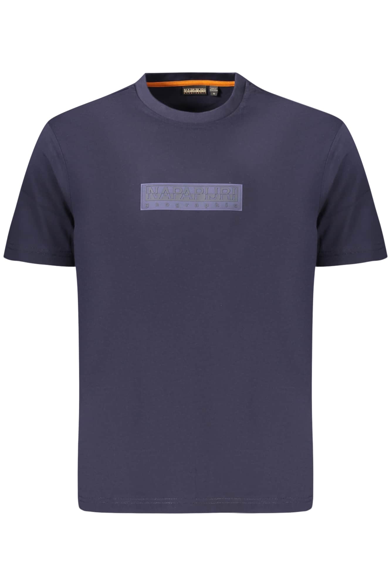 Napapijri hombre manga corta t-camisa gris