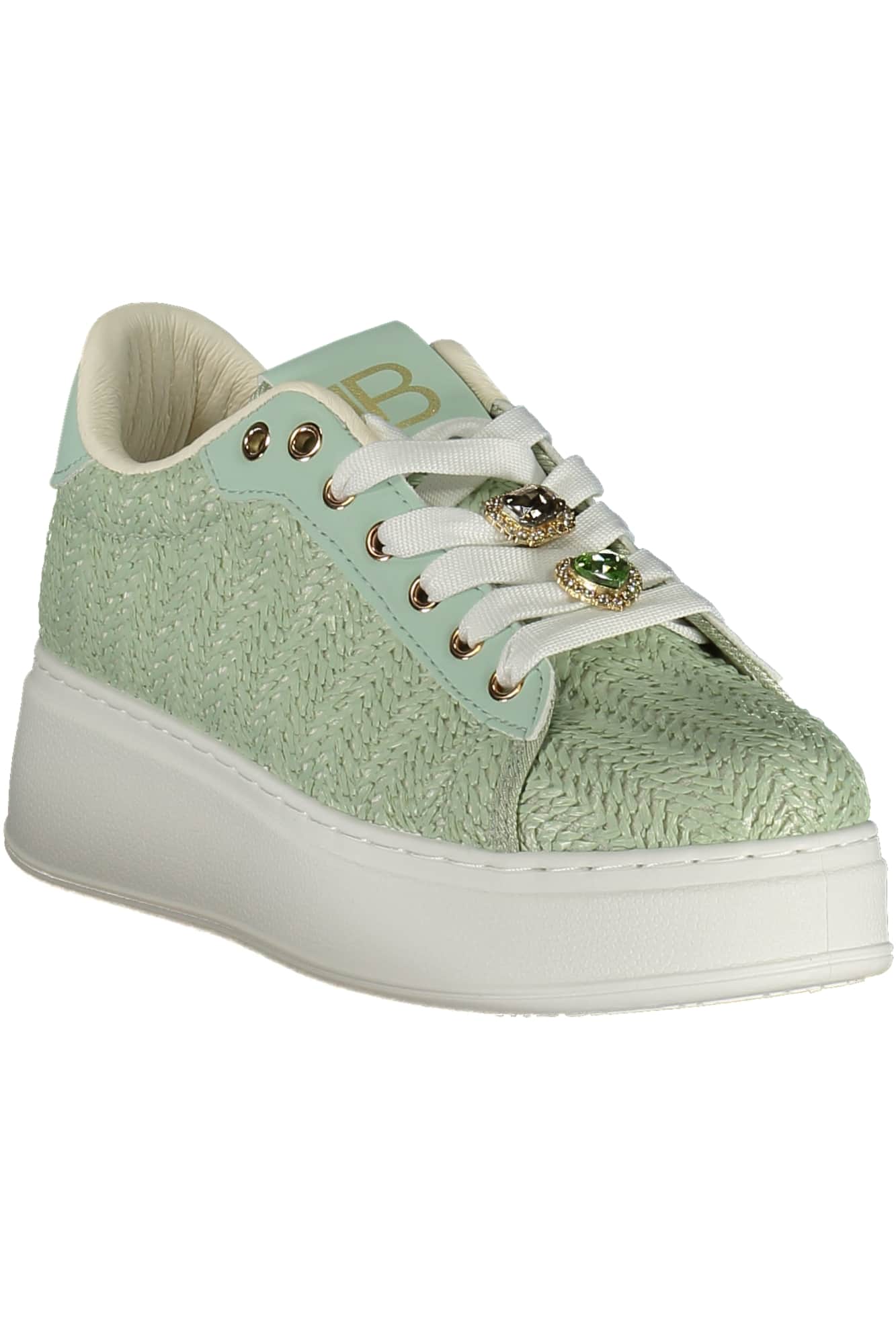 Laura Biagiotti mujer azul zapatillas deportivas