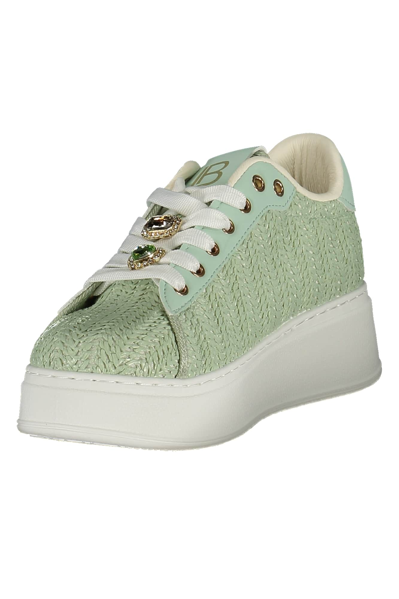 Laura Biagiotti mujer azul zapatillas deportivas