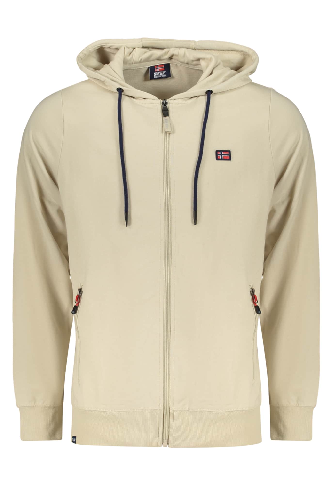 Norway 1963 hombre verde con cremallera sudadera