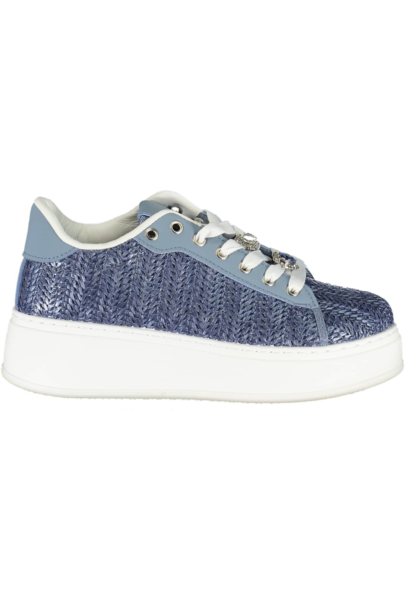 Laura Biagiotti mujer azul zapatillas deportivas