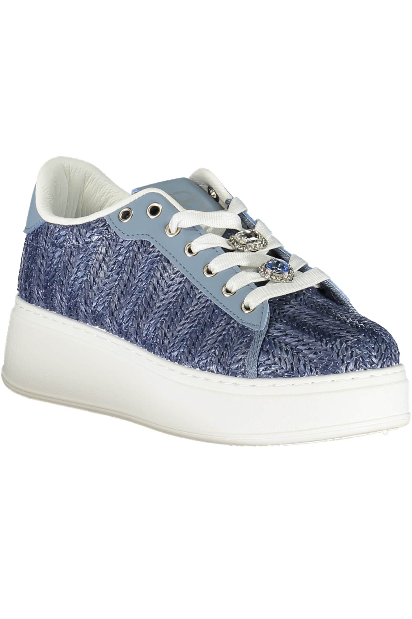Laura Biagiotti mujer azul zapatillas deportivas