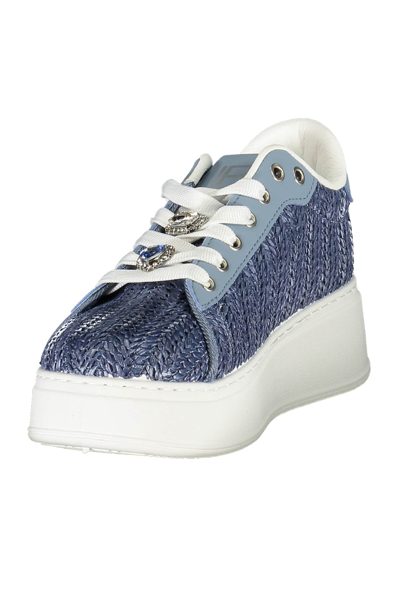 Laura Biagiotti mujer azul zapatillas deportivas