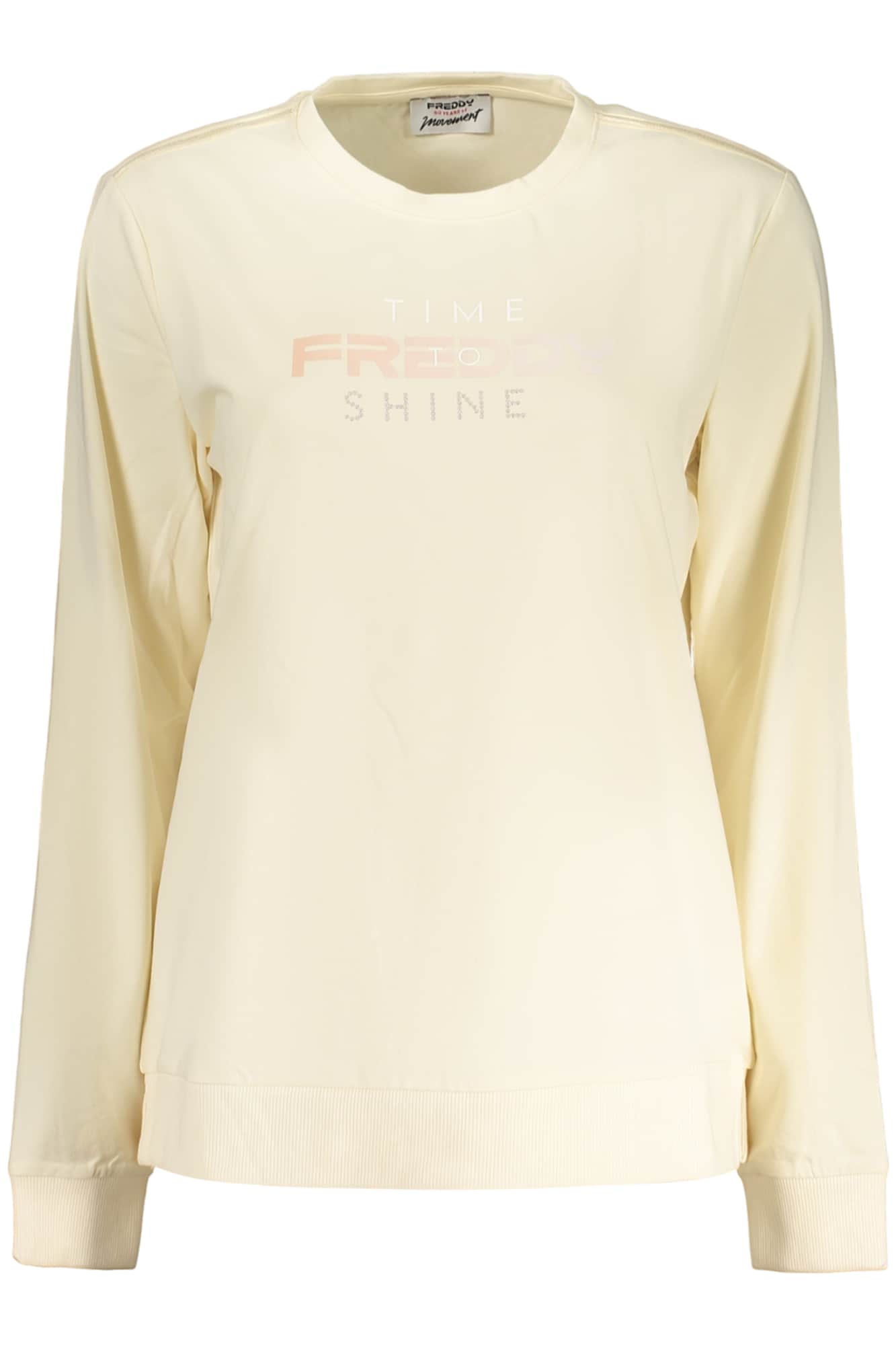 Freddy mujer manga larga t-camisa, azul