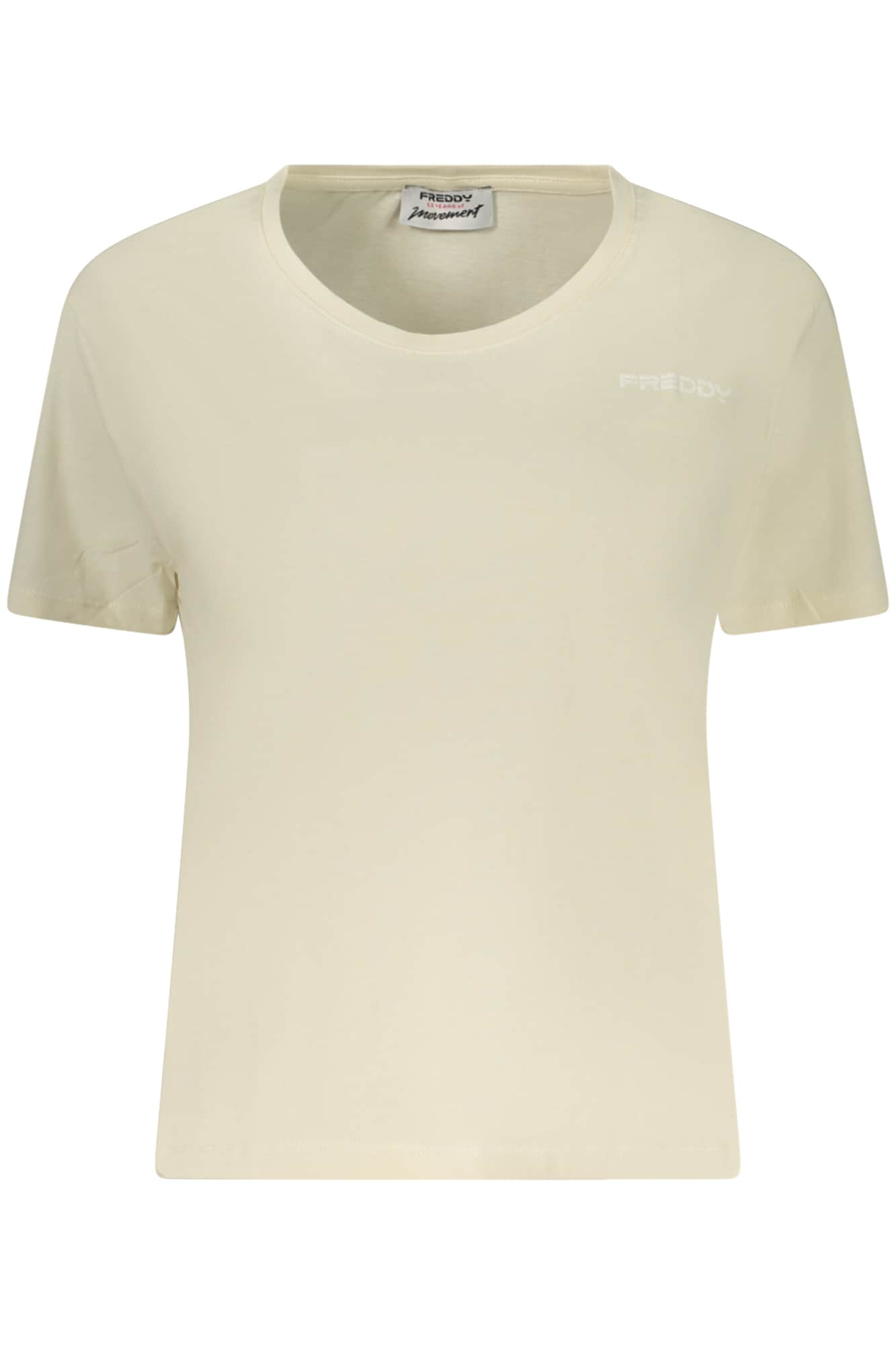 Freddy mujer manga corta t-camisa beige