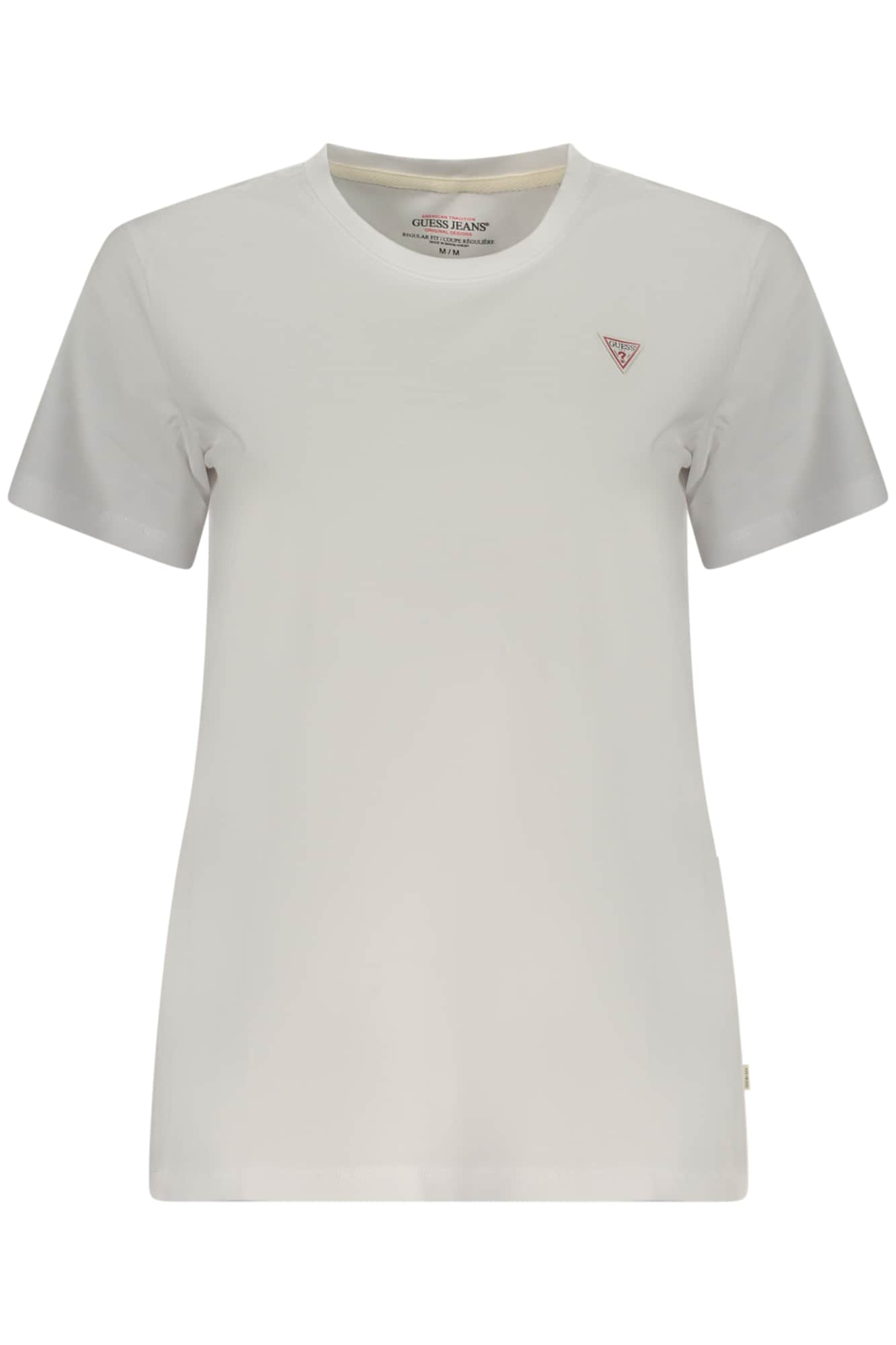 Guess vaqueros mujer manga corta t-camisa rosa