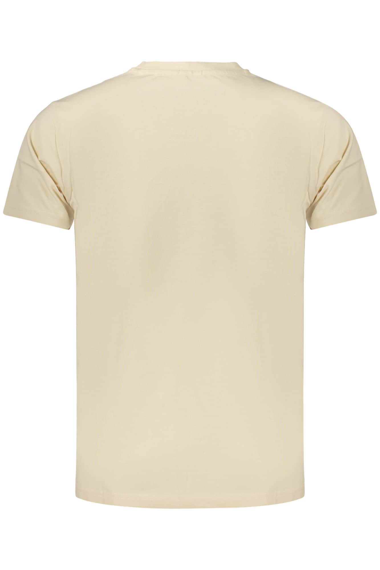Rifle manga corta t-camisa hombre naranja