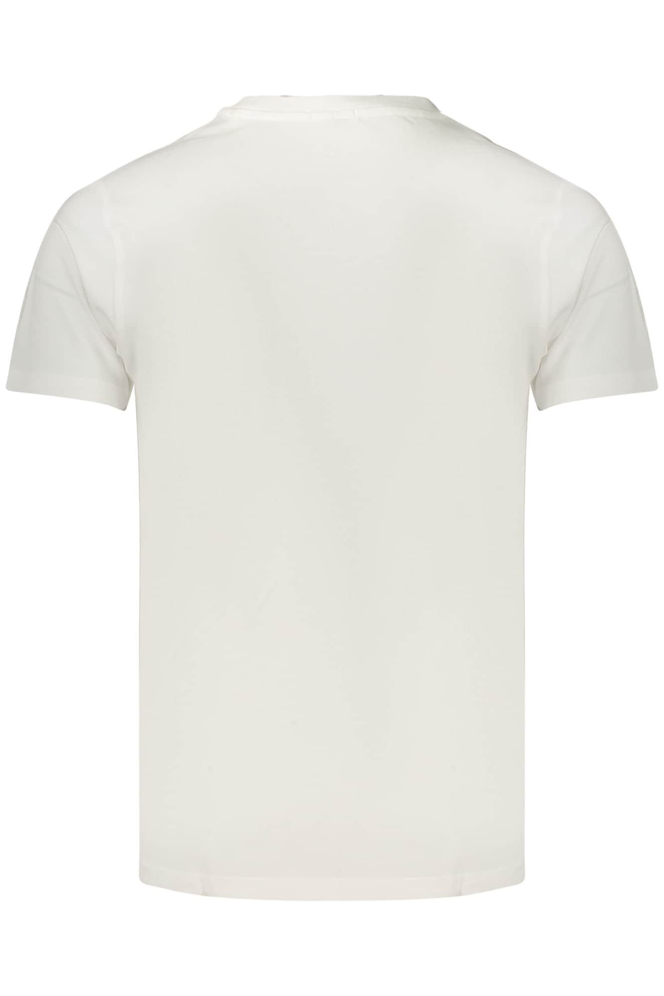 Rifle manga corta t-camisa hombre naranja