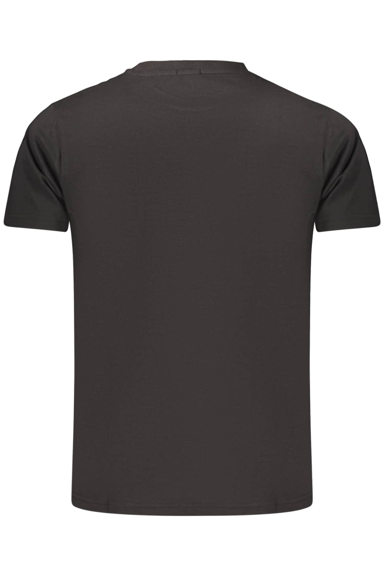 Rifle manga corta t-camisa hombre naranja