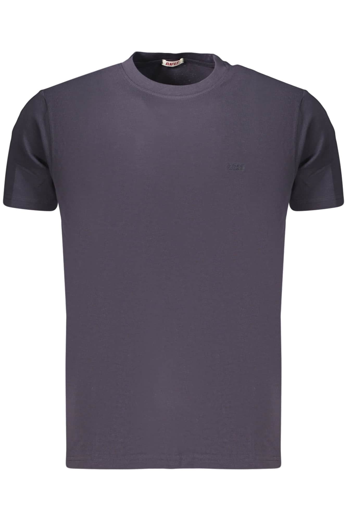 Rifle manga corta t-camisa hombre naranja
